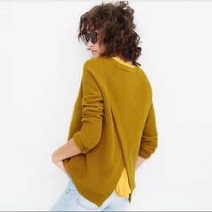 MADEWELL Province Cross Back Knit Pullover Large